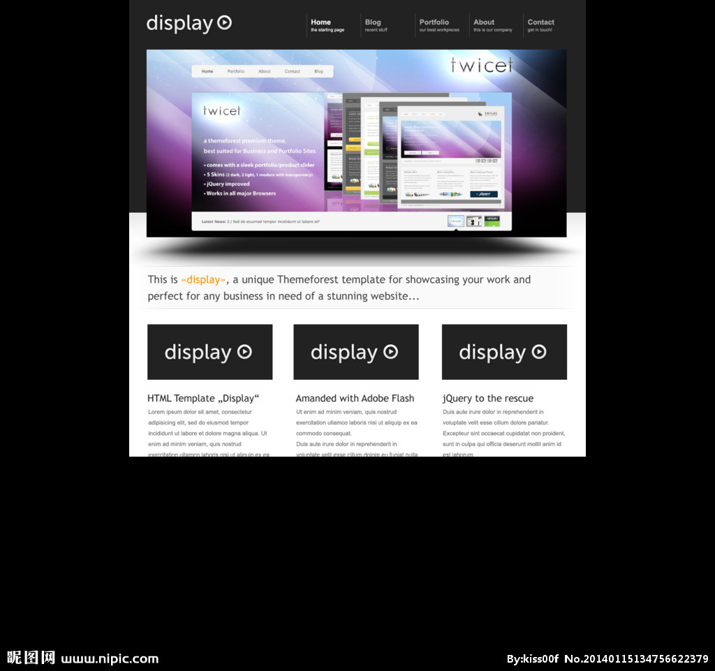 國外經典網站設計 頁面布局與視覺藝術的卓越融合